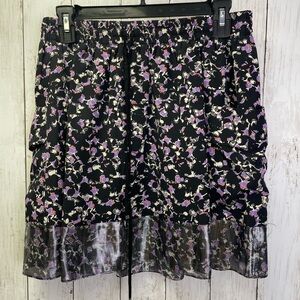 Marc By Marc Jacobs Skirt Size Small Pink/Purple/Black